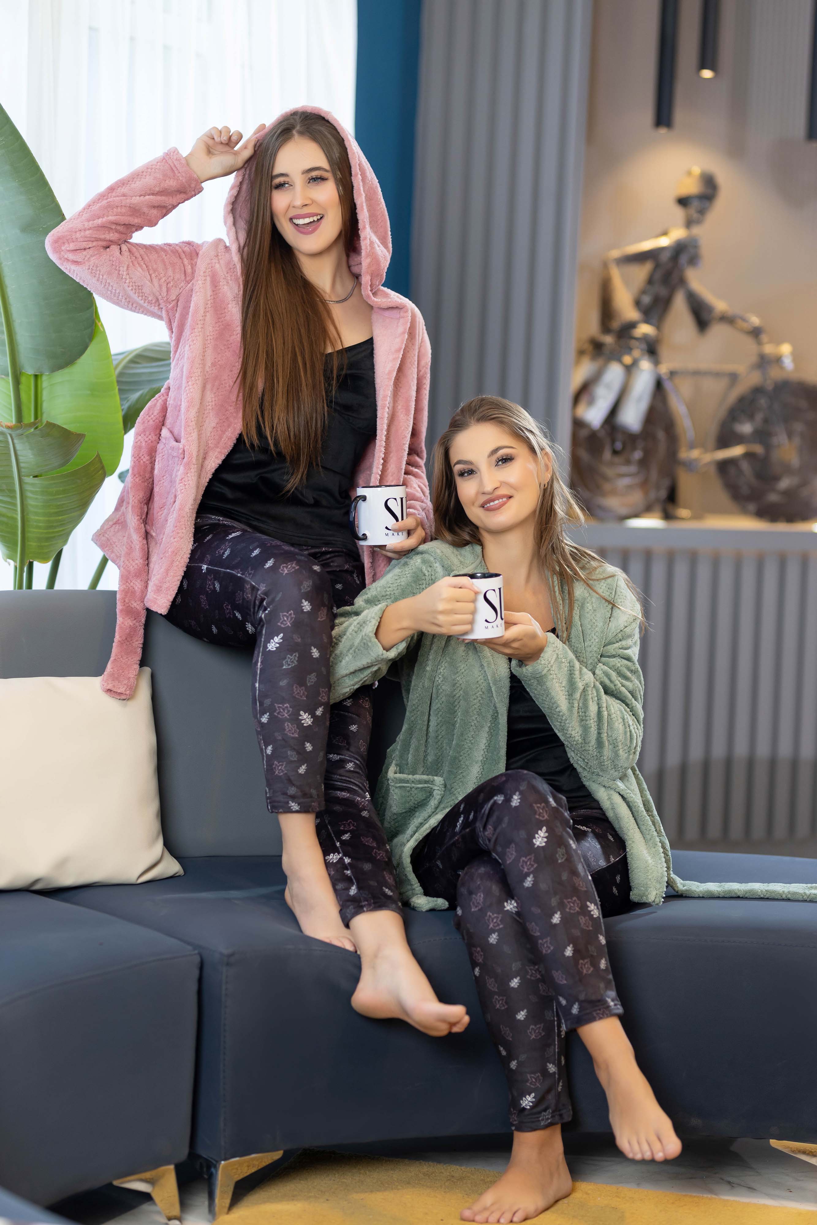 بيجامة بولار 3 قطع