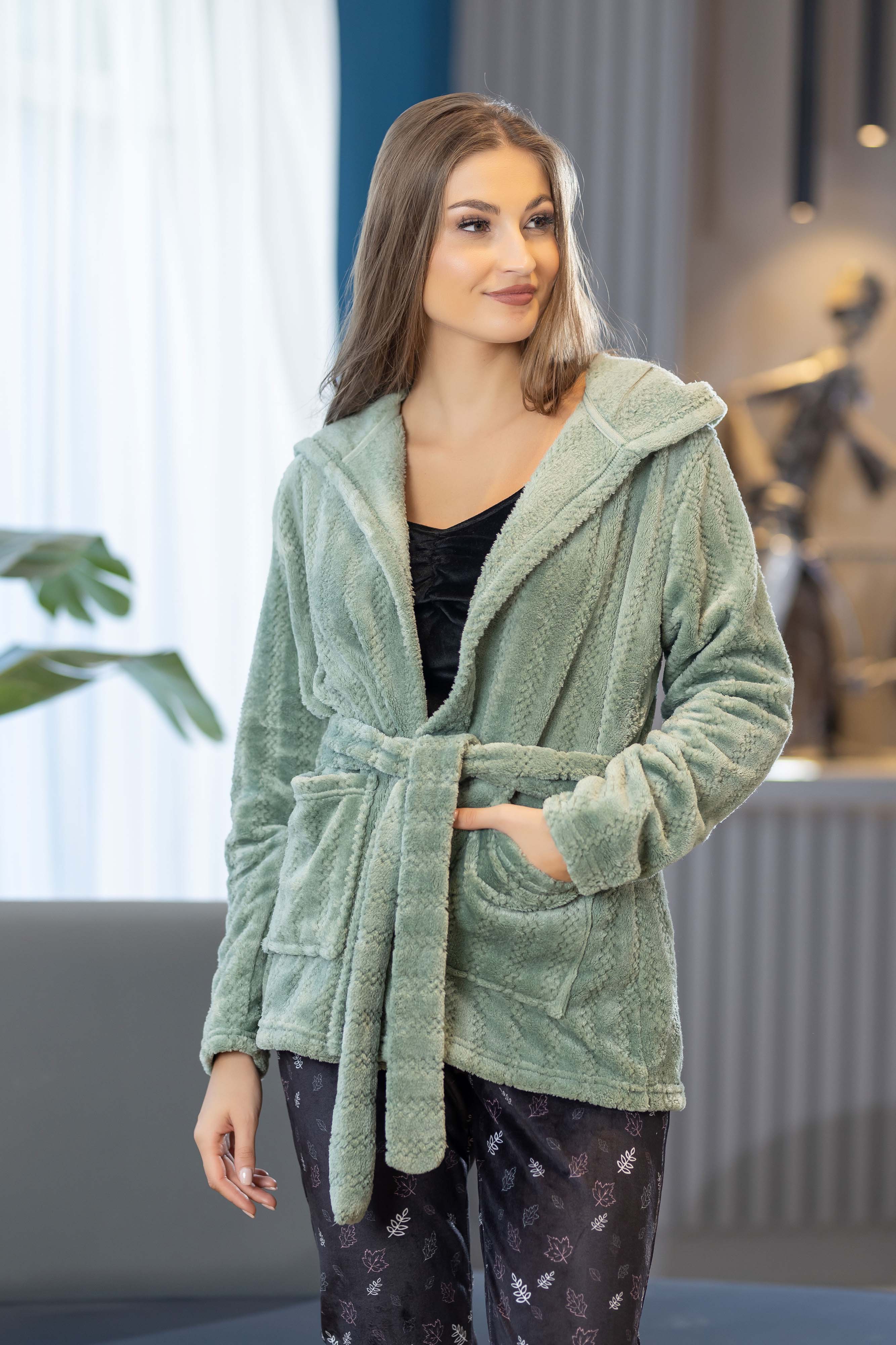 بيجامة بولار 3 قطع